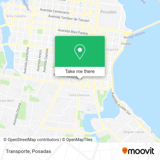 Transporte map