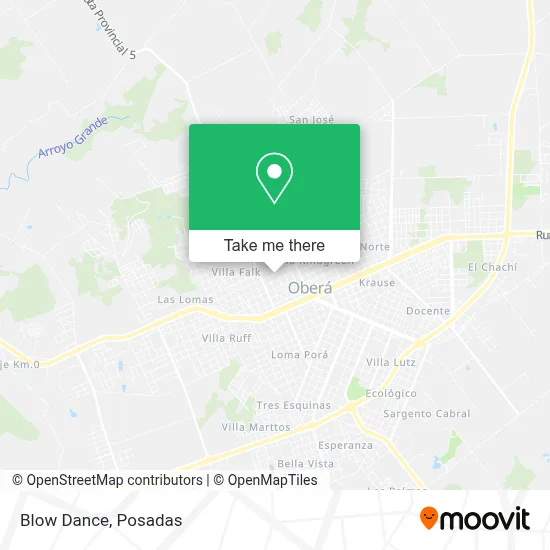 Blow Dance map