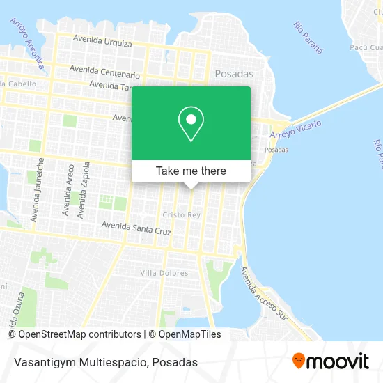 Vasantigym Multiespacio map