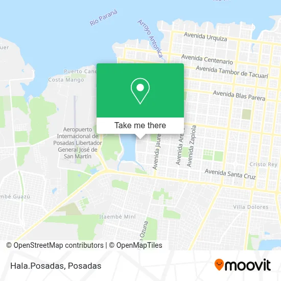 Hala.Posadas map
