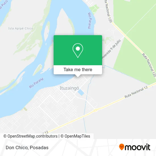 Don Chico map