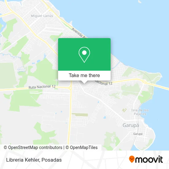 Libreria Kehler map