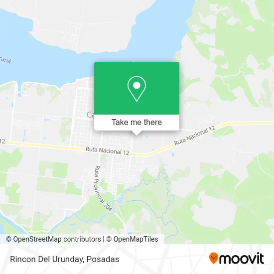Rincon Del Urunday map