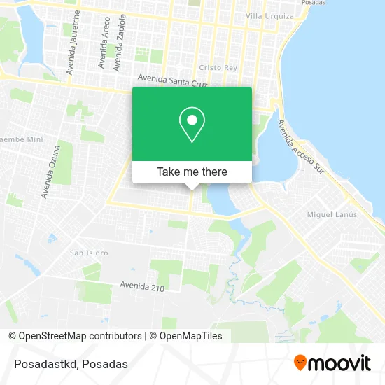 Posadastkd map