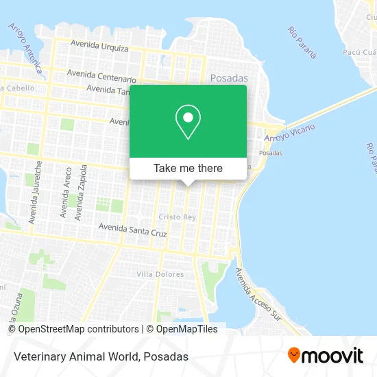 Veterinary Animal World map