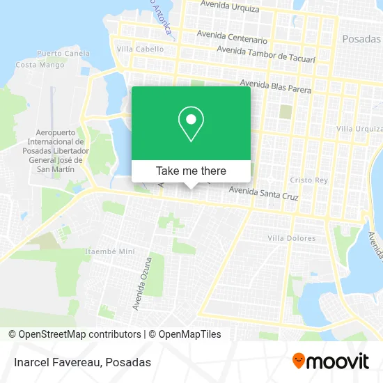 Inarcel Favereau map