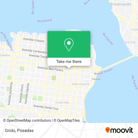 Grido map