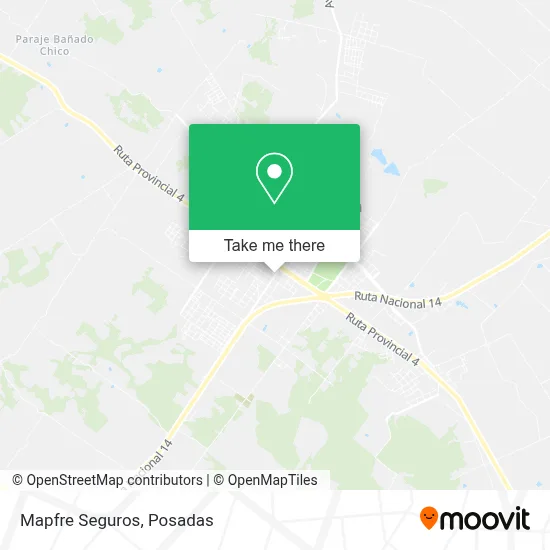 Mapfre Seguros map