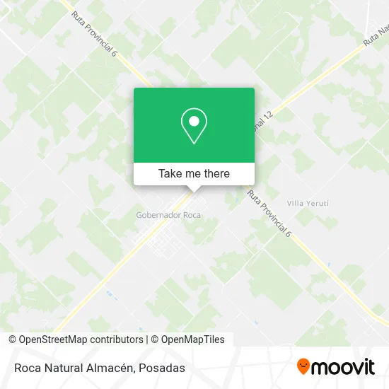 Roca Natural Almacén map