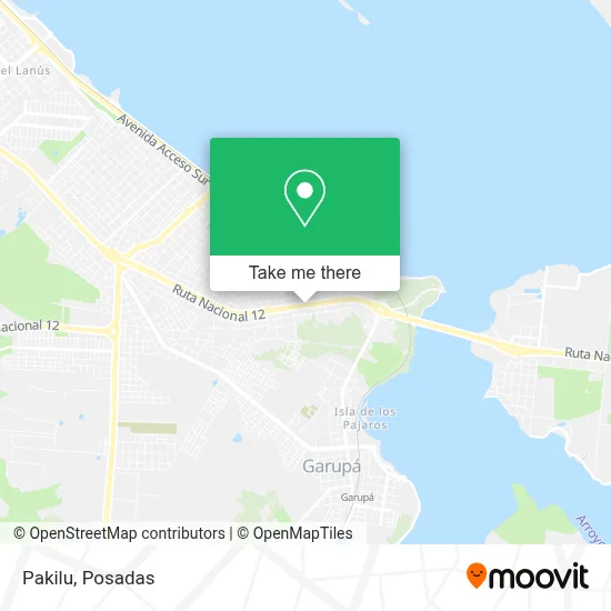 Pakilu map