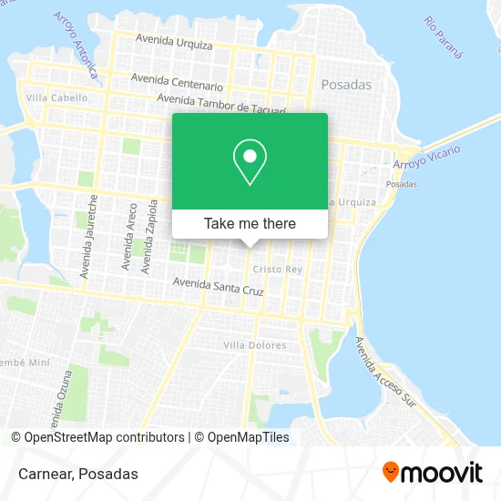 Carnear map
