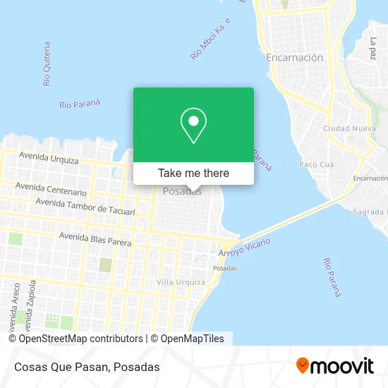 Cosas Que Pasan map