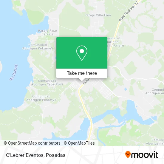 C'Lebrer Eventos map