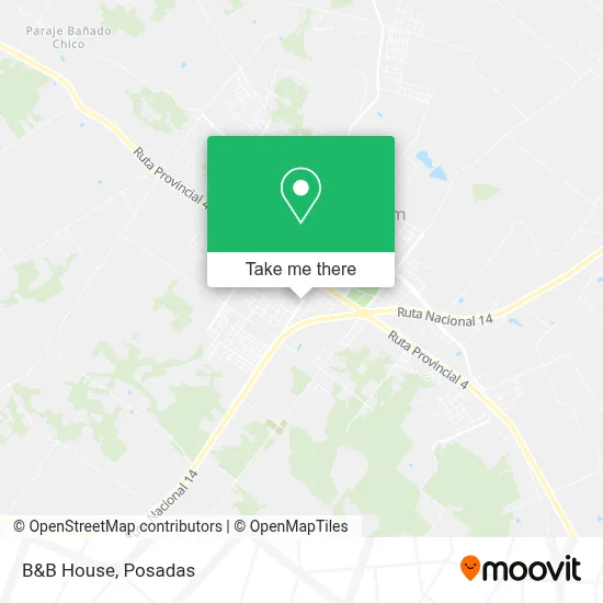 Casa B&B map