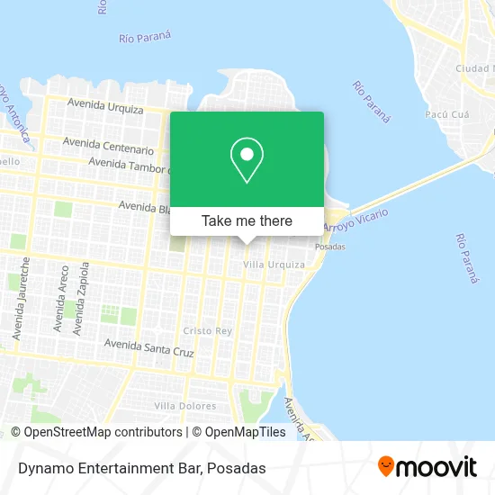 Dynamo Entertainment Bar map