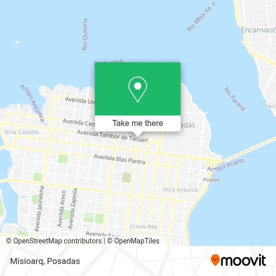 Misioarq map