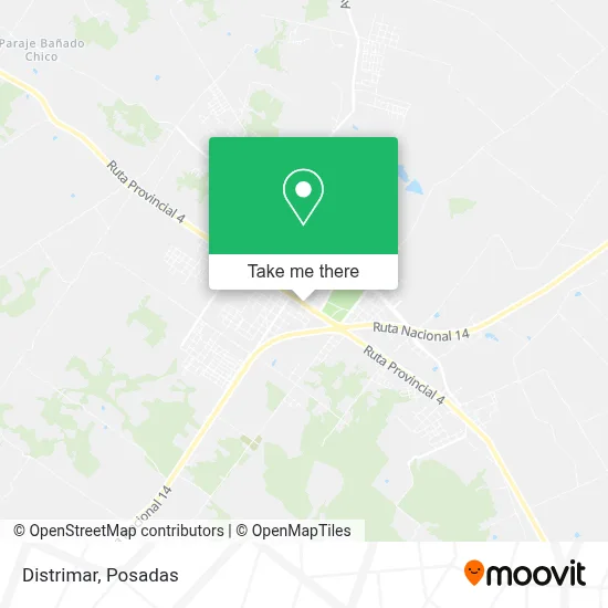Distrimar map