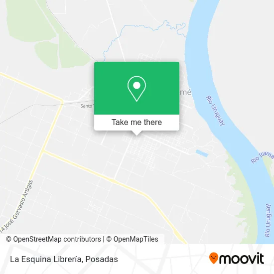 La Esquina Librería map