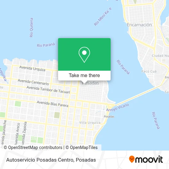 Autoservicio Posadas Centro map