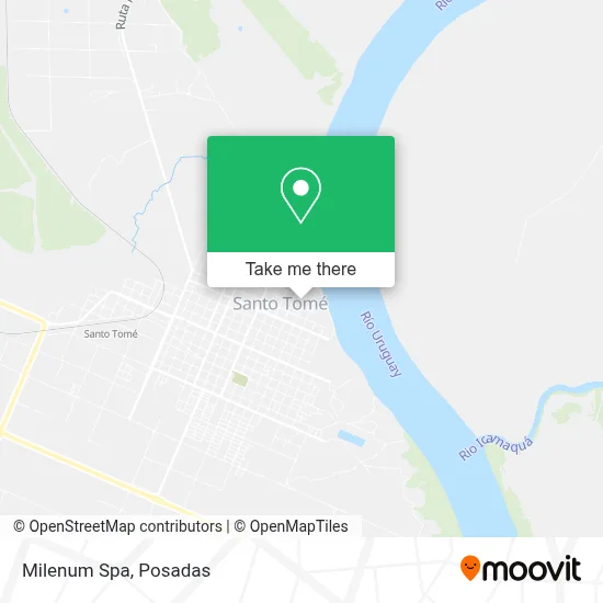 Milenum Spa map