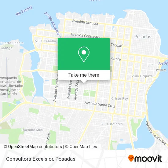 Consultora Excelsior map