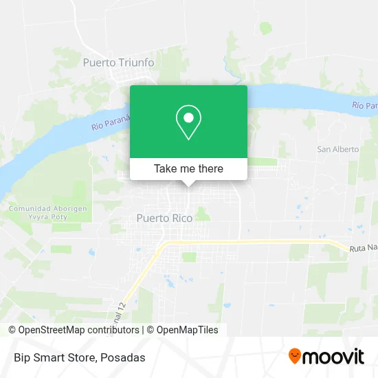 Bip Smart Store map