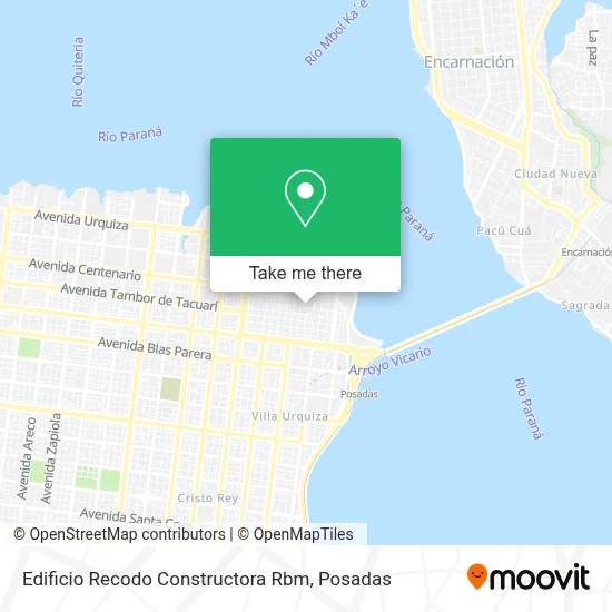 Edificio Recodo Constructora Rbm map