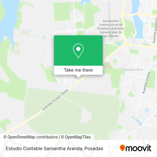 Estudio Contable Samantha Aranda map