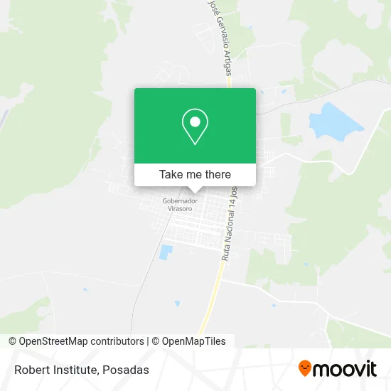 Robert Institute map