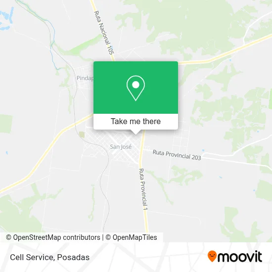 Cell Service map