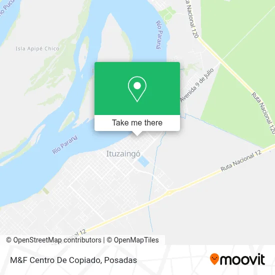 M&F Centro De Copiado map