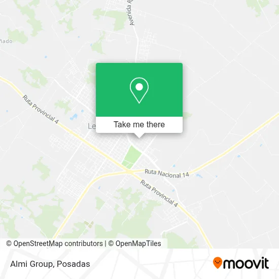 Almi Group map