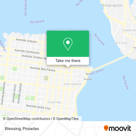 Blessing map