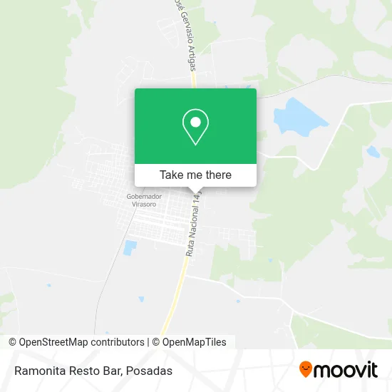 Ramonita Resto Bar map