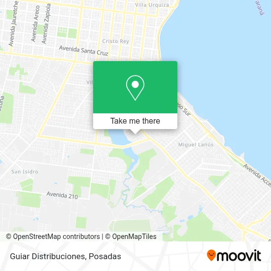 Guiar Distribuciones map
