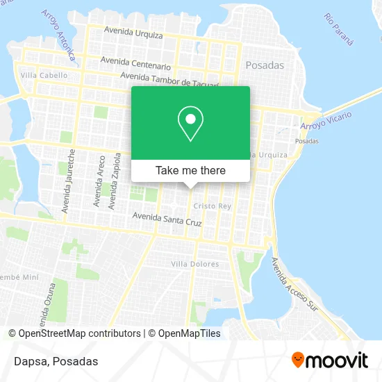 Dapsa map