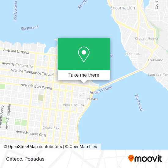 Cetecc map