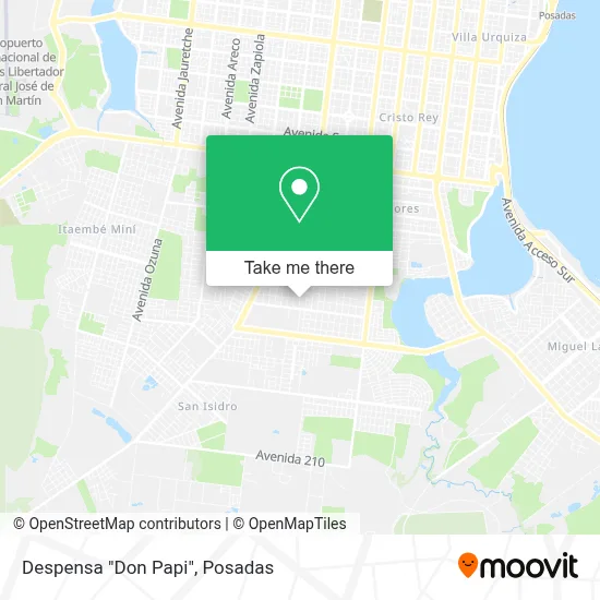 Despensa "Don Papi" map