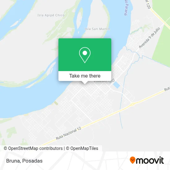 Bruna map