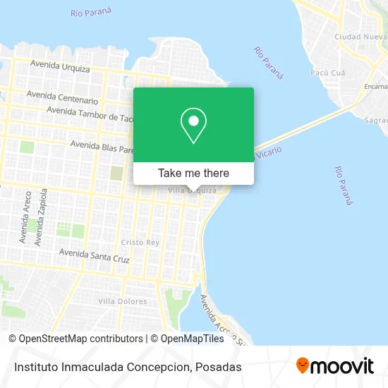 Instituto Inmaculada Concepcion map