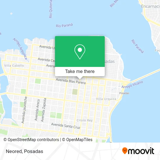 Neored map