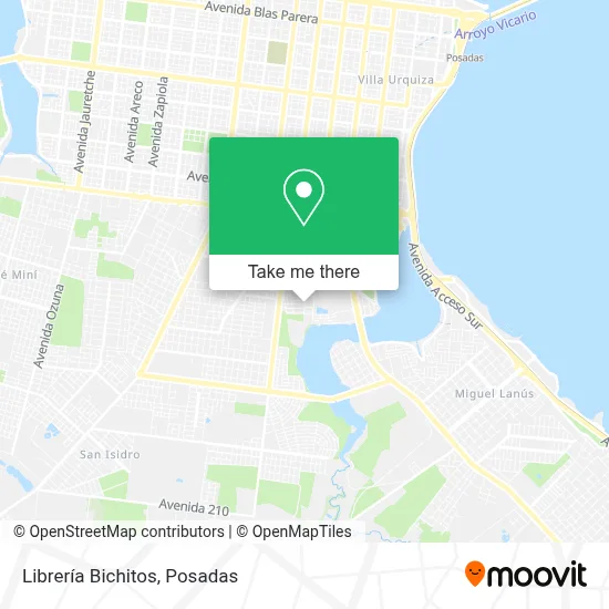 Librería Bichitos map