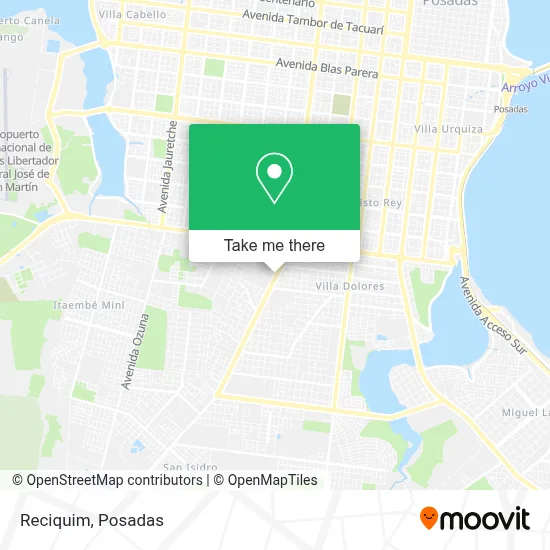 Reciquim map