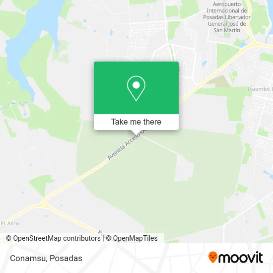 Conamsu map