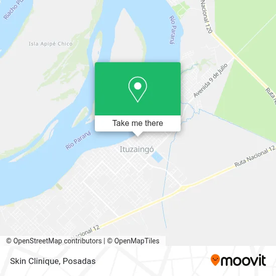 Skin Clinique map