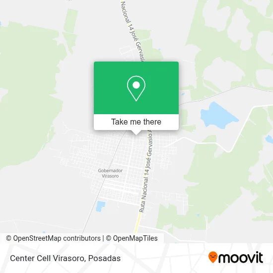 Center Cell Virasoro map