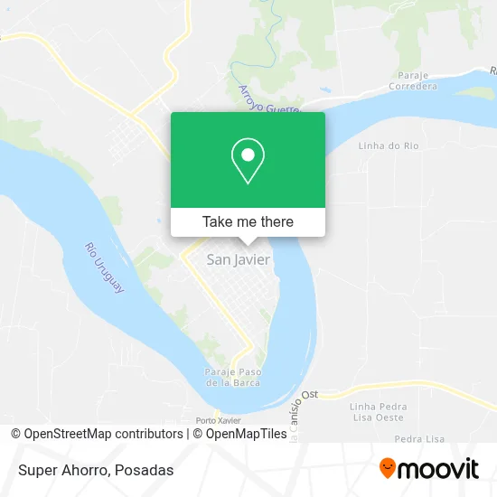 Super Ahorro map