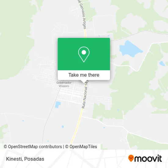 Kinesti map