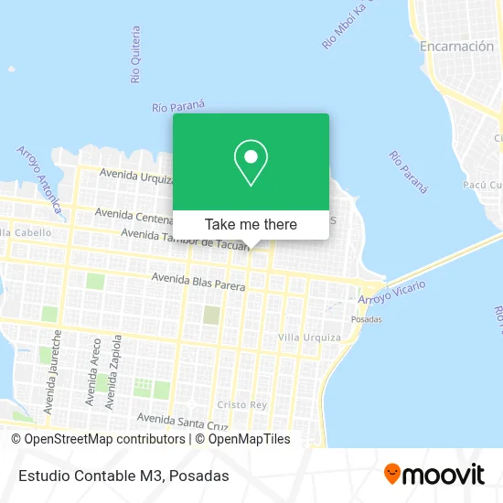 Estudio Contable M3 map