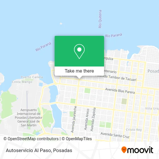 Autoservicio Al Paso map